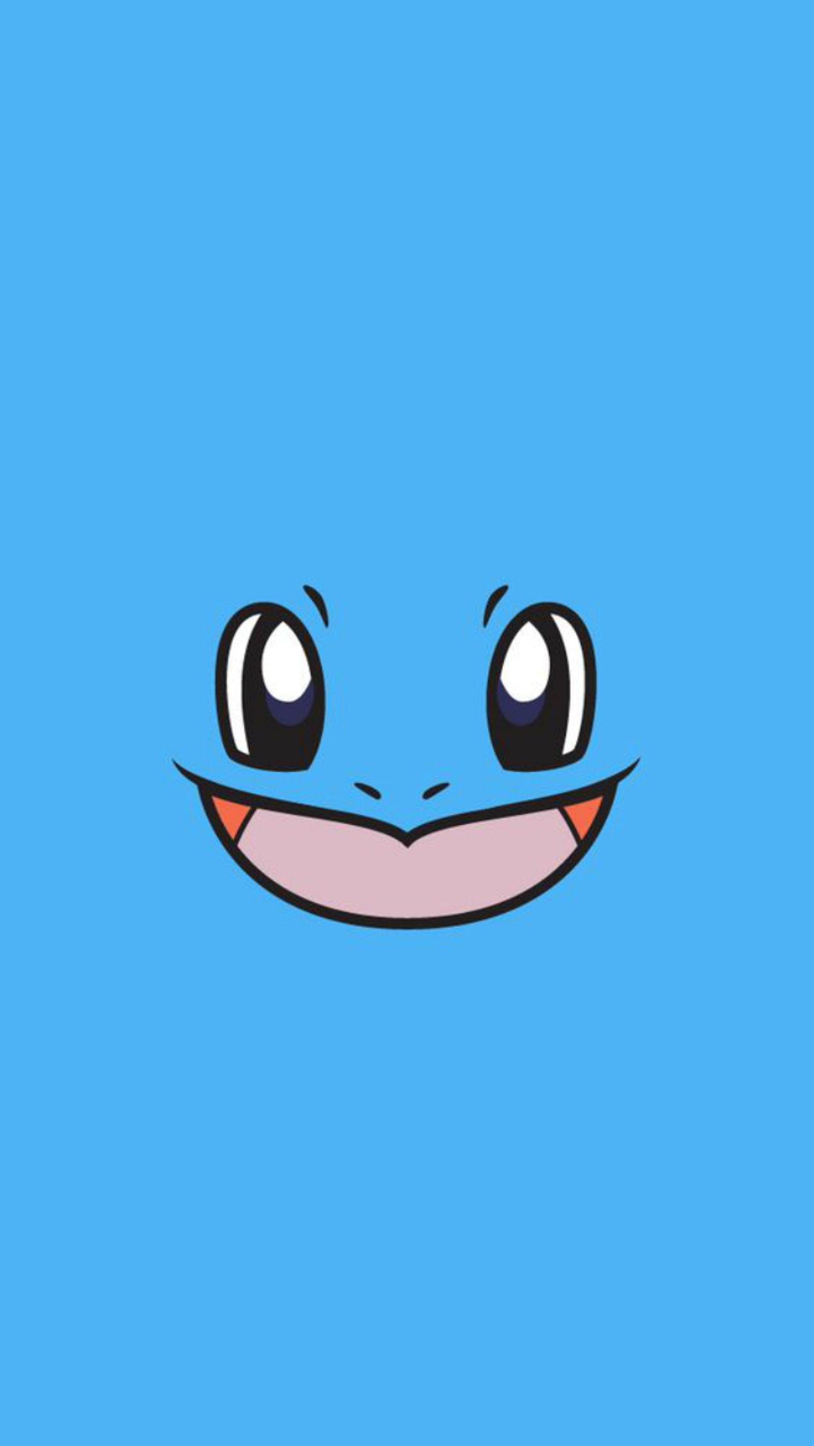 Un visage de pokemon cartoon avec de grands yeux et un nez rose (pokémon, pokemon, carapuce, squirtle)