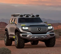 SUV élégant Mercedes-Benz : Le véhicule d'aventure tout-terrain ultime