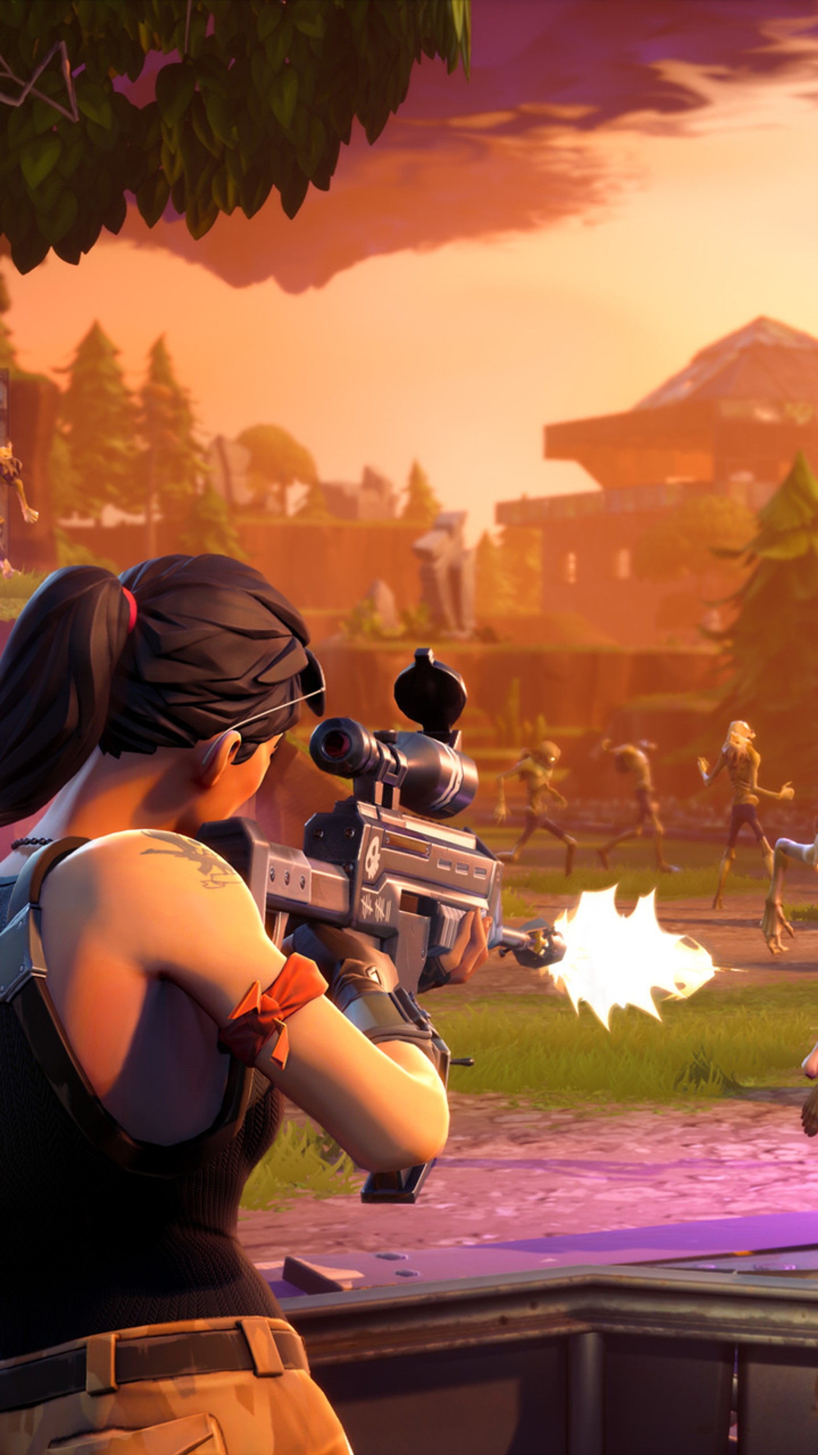 Lade fortnite, gaming Hintergrund herunter