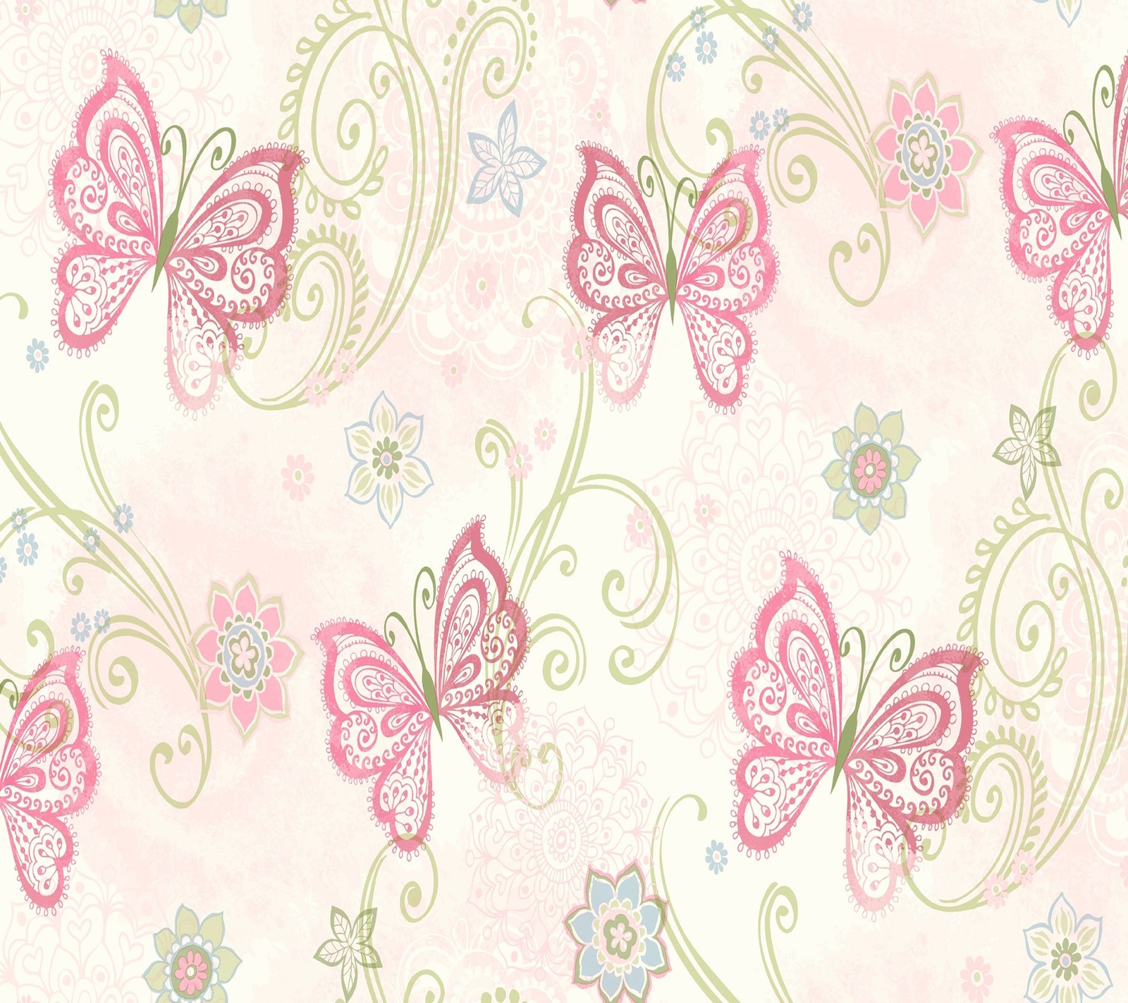 butterflies, pattern Download Wallpaper