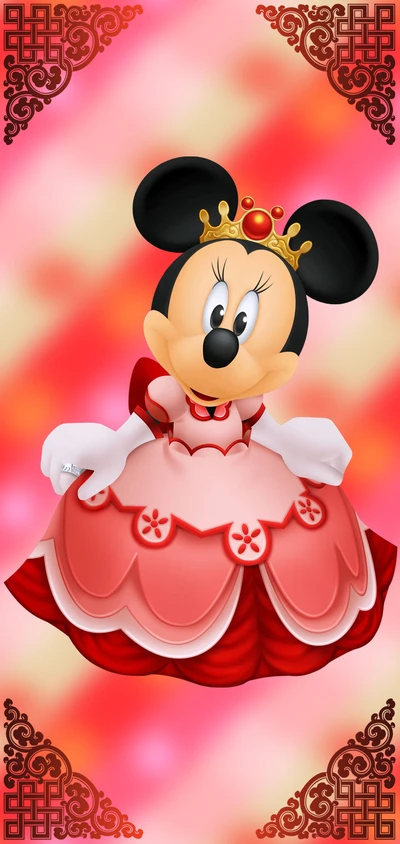 anime, disney, minnie, souris