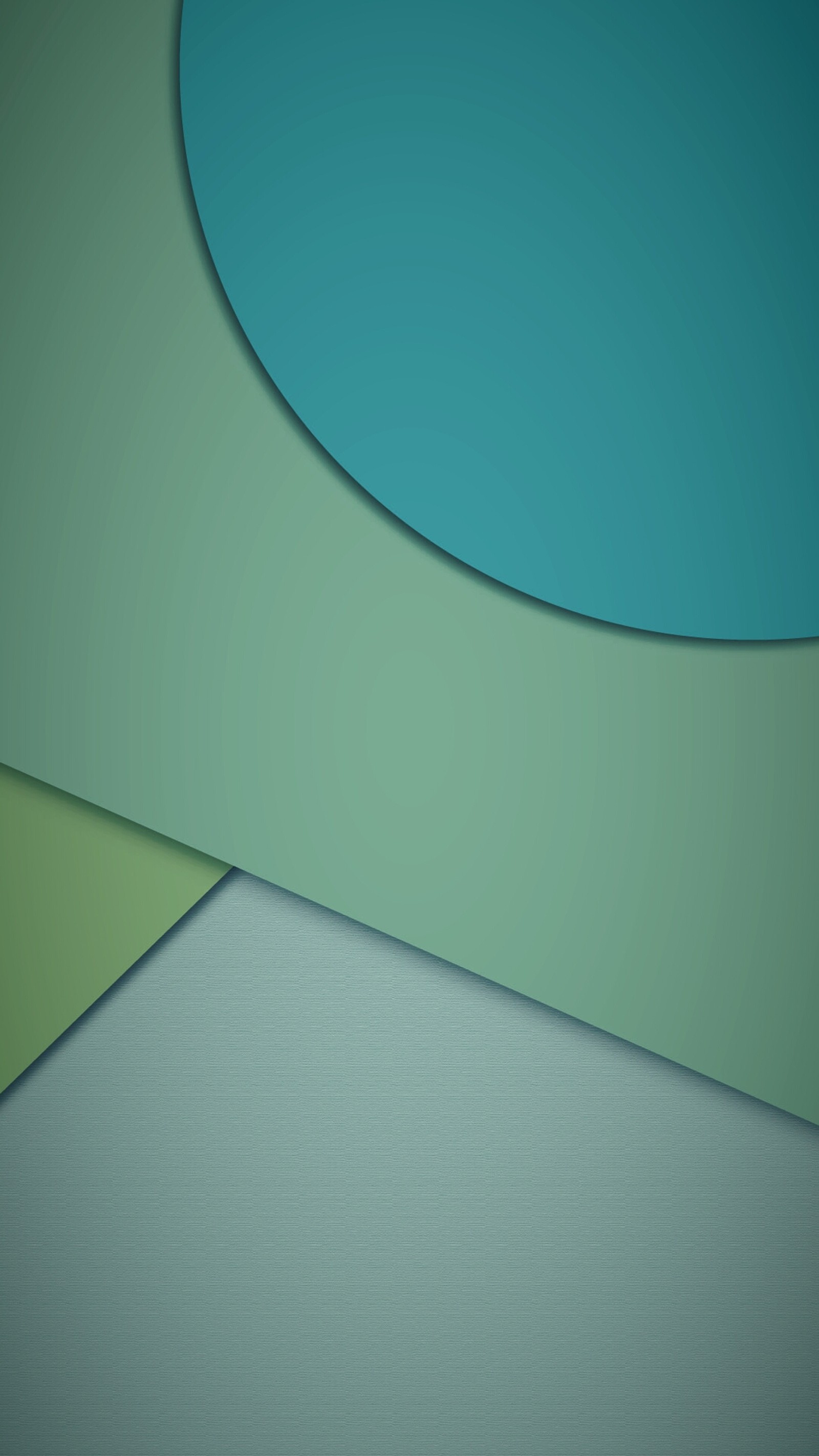 A close up of a blue and green wallpaper with a curved design (geometric, green, shapes)