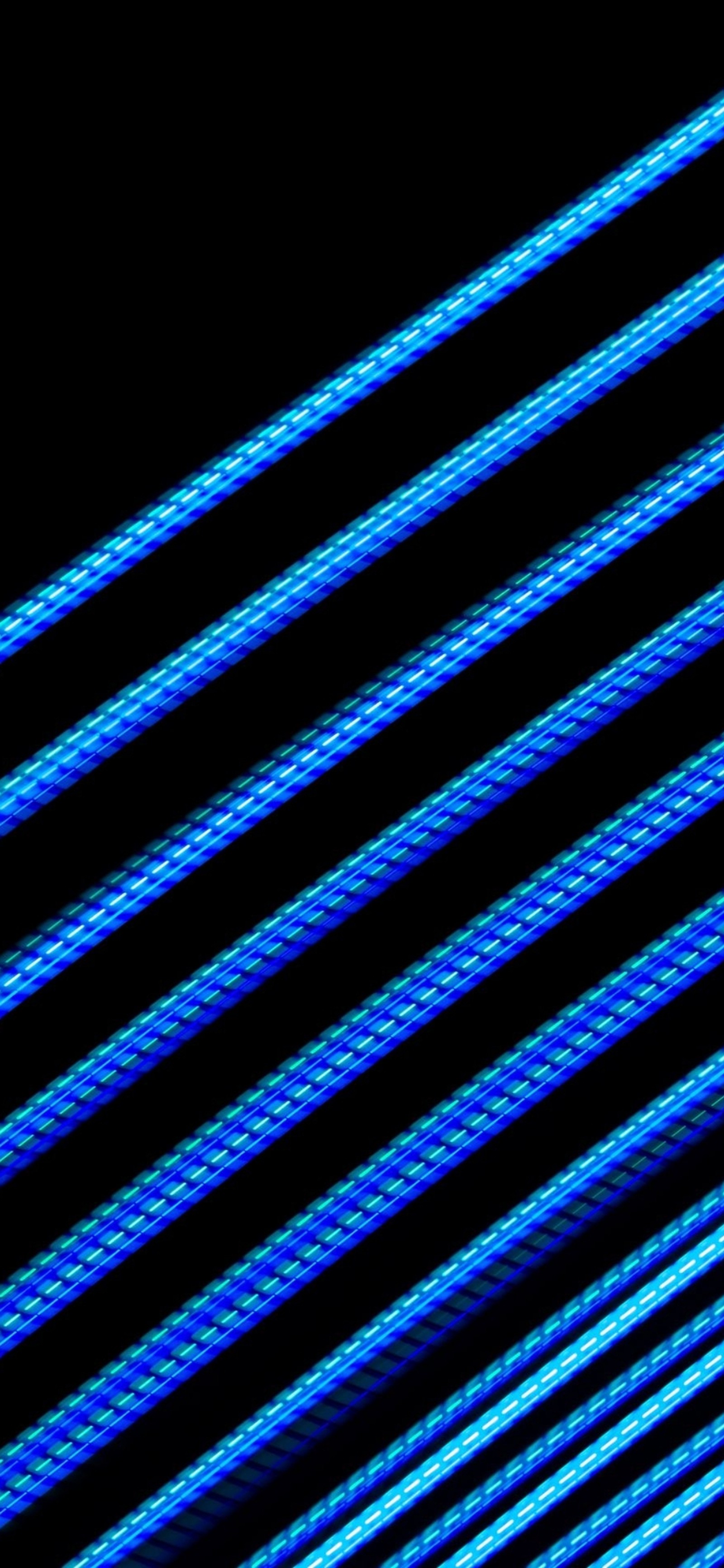 A close up of a blue light emitting from a ceiling (light, nokia 5800 xpressmusic, smartphone, azure, blue)