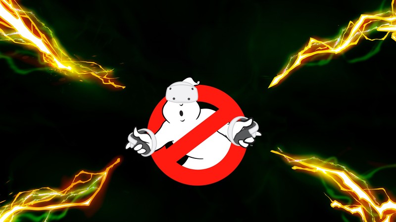 Крупный план логотипа ghostbusters с молнией на заднем плане (охотники за привидениями, ghostbusters, логотип, абстрактный фон, игры)