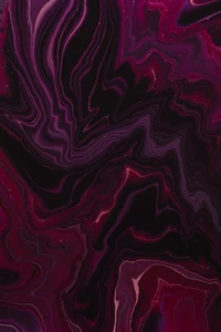 Abstract Swirls of Red and Purple Textures