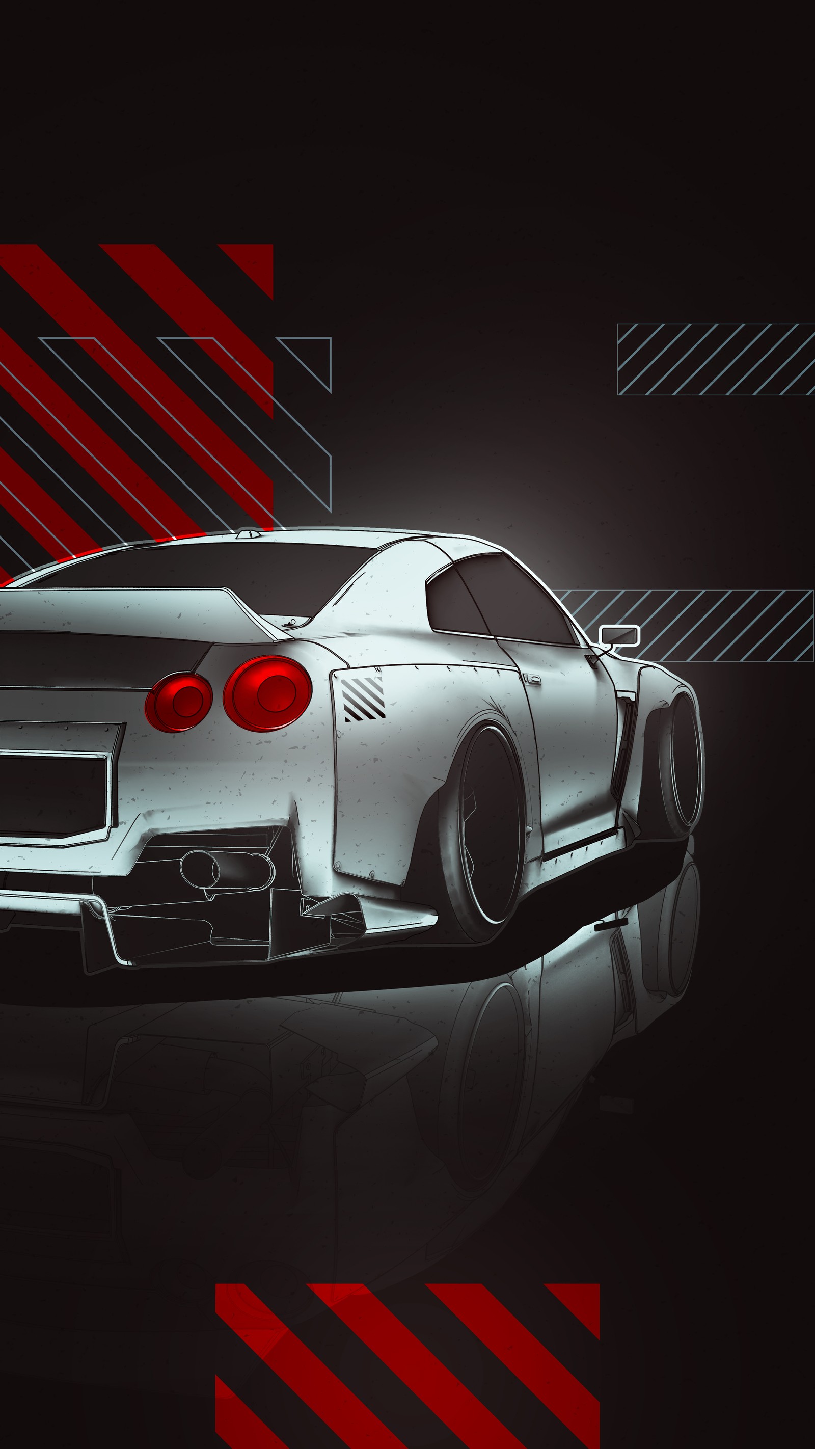 Скачать обои nissan gt r, nissan skyline gt r, машины, спортивный автомобиль, суперкар