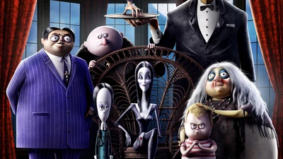 La Famille Addams : Une Réunion Effrayante de Personnages Excentriques