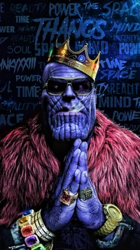 Thanos: El Rey de la Infinidad - Un Poderoso Retrato