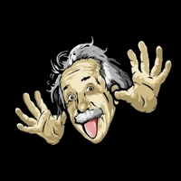 Playful Einstein: A Humorous Take on Genius