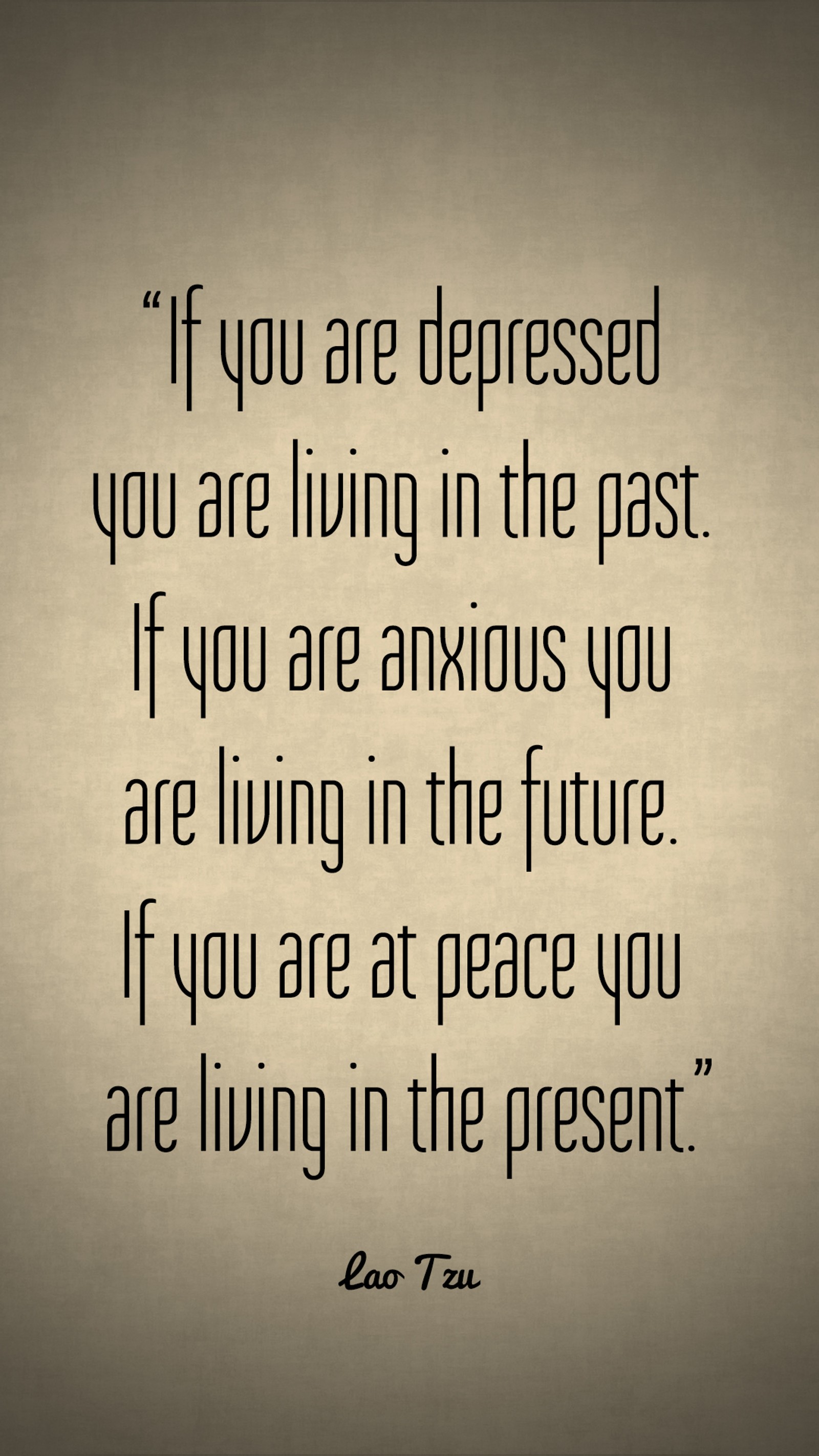 Una cita sobre vivir en el pasado (ansioso, depresión, laos, lao, viviendo)
