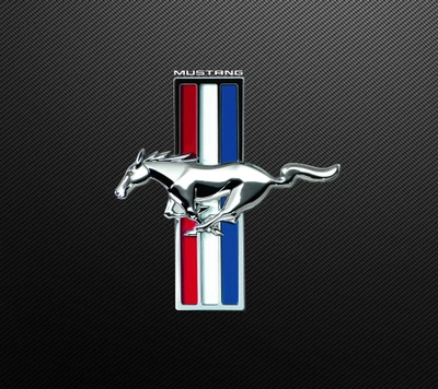 auto, ford, logo, mustang