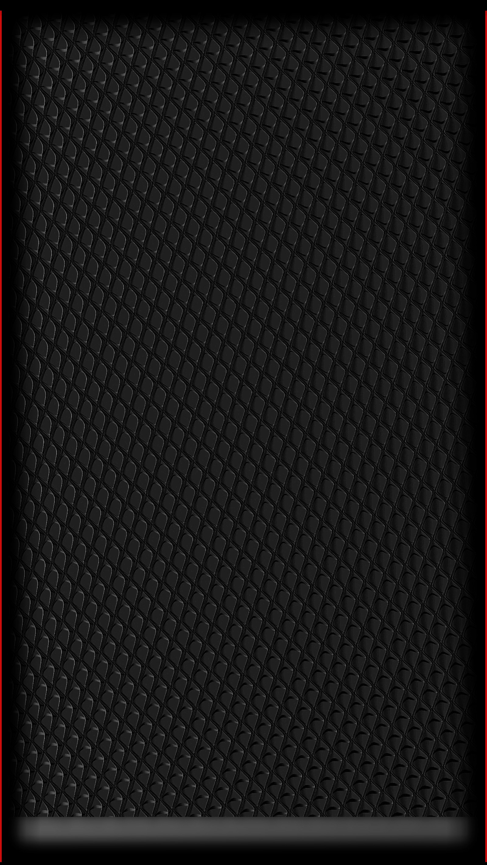 A black and red background with a red frame (3d, bubu, druffix, edge, iphone x)