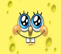 Cheerful SpongeBob SquarePants Wallpaper