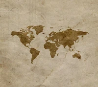 map, world wallpaper