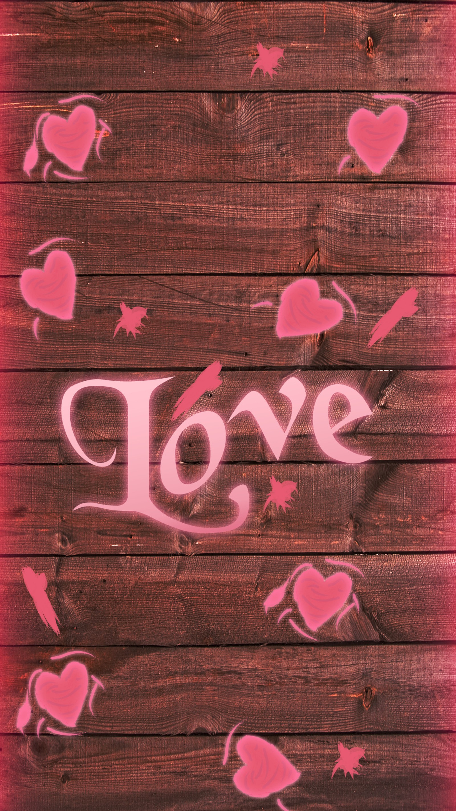 cartoon, designs, hearts, love wallpaper