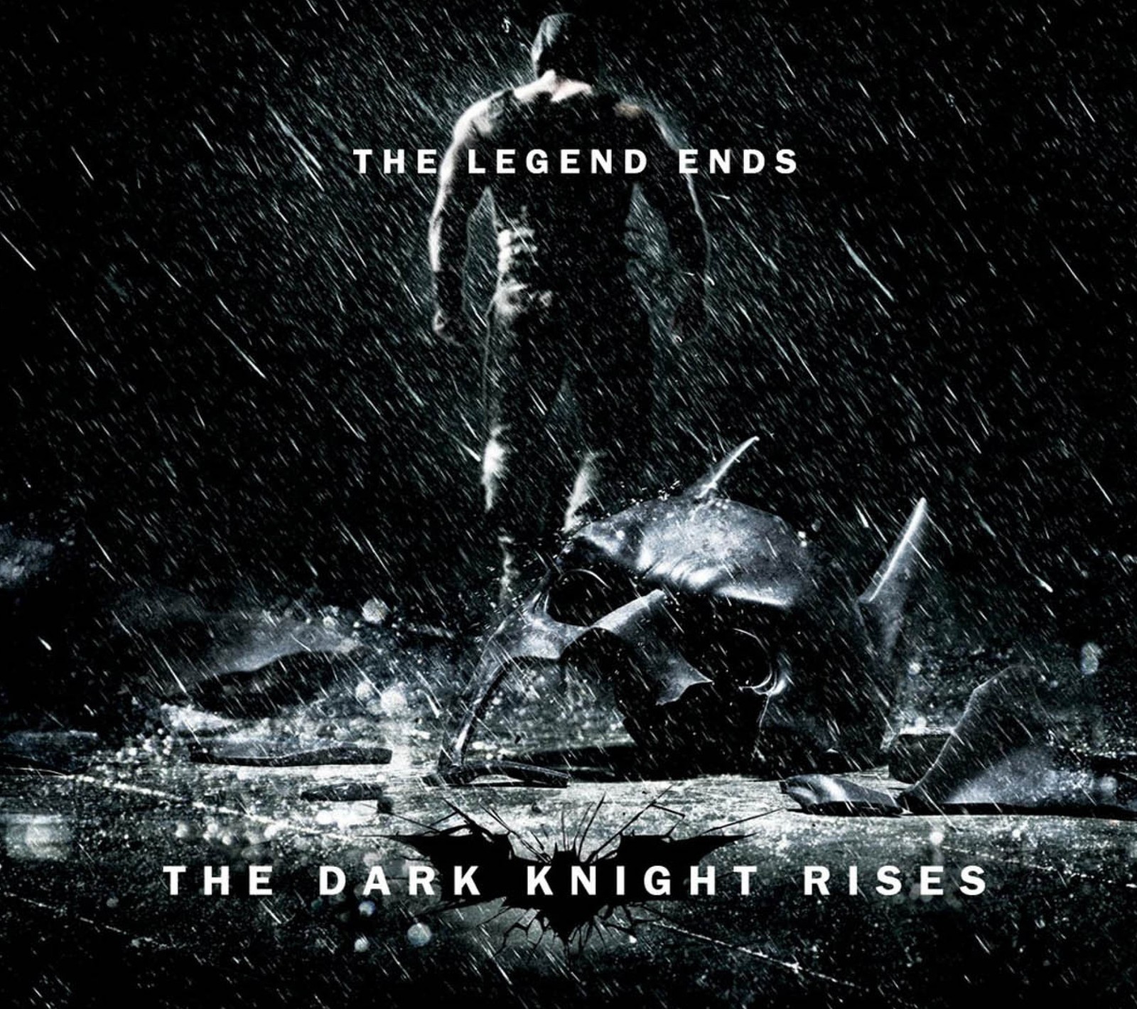 The dark knight rises poster (bane, batman, dark knight rises)