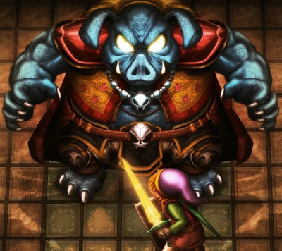 Link Faces Ganon in a Legendary Showdown