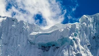 polare eiskappe, gebirgige landformen, glaziale landschaftsform, eis, berg