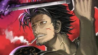 schwarzklee, anime, black clover, yami, katana