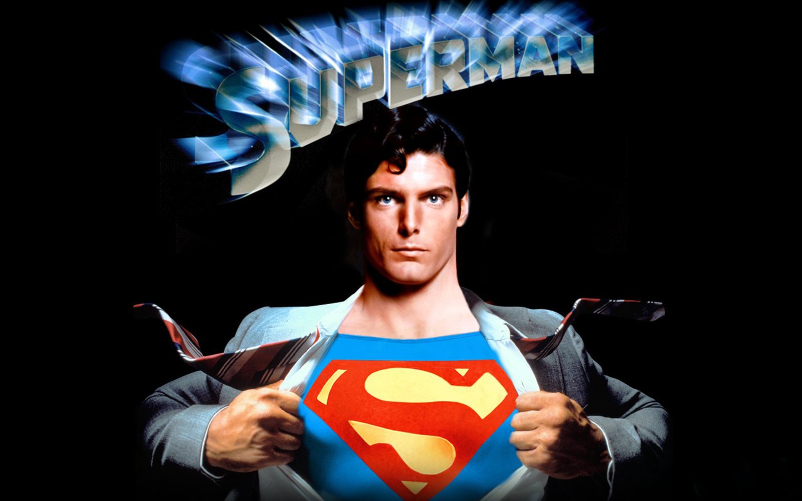 Скачать обои christopher reeve, супермен, superman, супергерой, dc comics