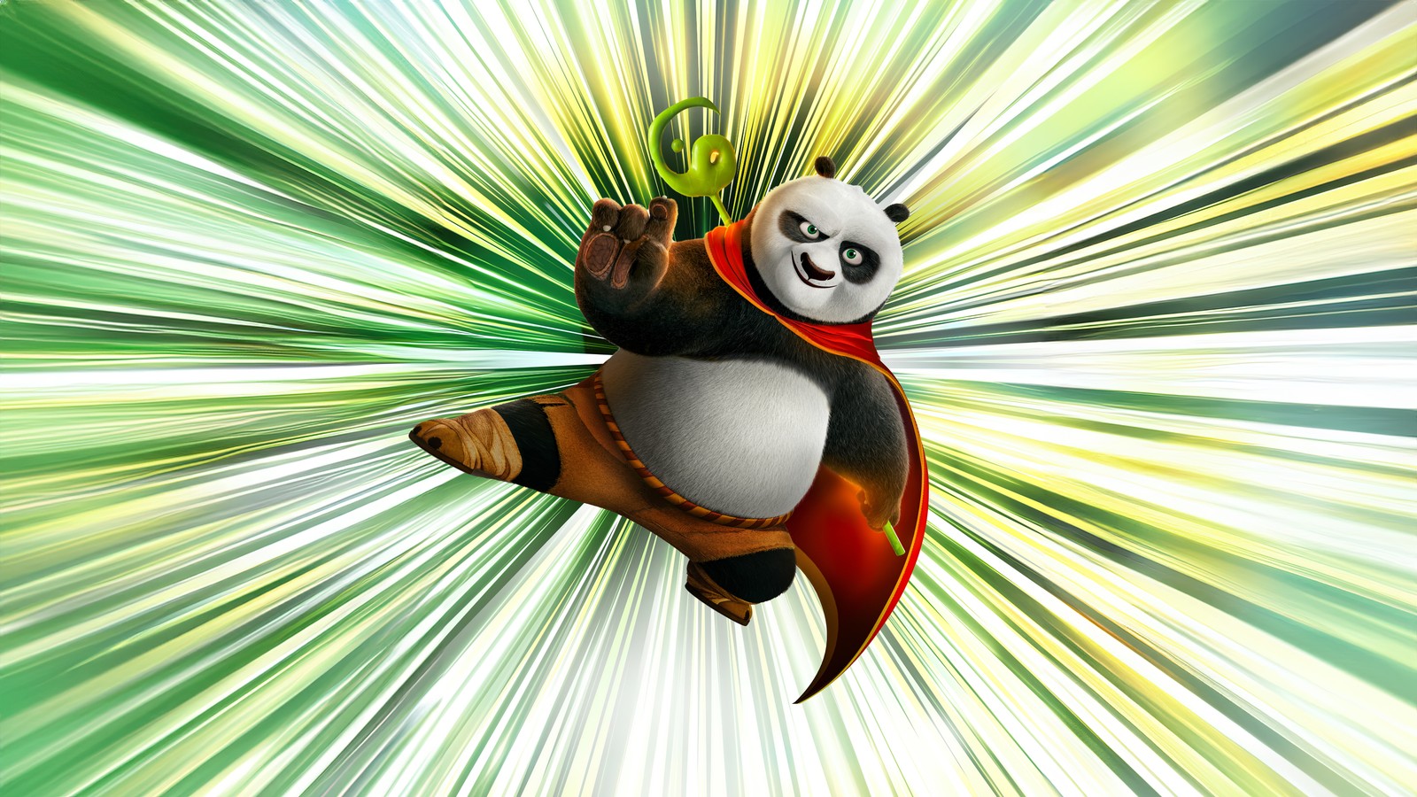 Скачать обои кунг фу панда 4, kung fu panda 4, постер фильма, 8k, 2024 фильмы