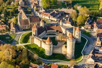 castelo de neuschwanstein, frança, castelo, marco, imóvel