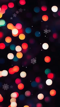 christmas lights, christmas, light, nature, plant wallpaper