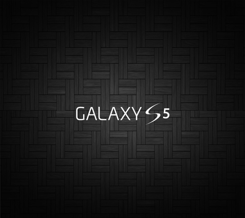 Черный фон с надписью galaxy s (чёрный, крутой, galaxy s5, хороший, ок)