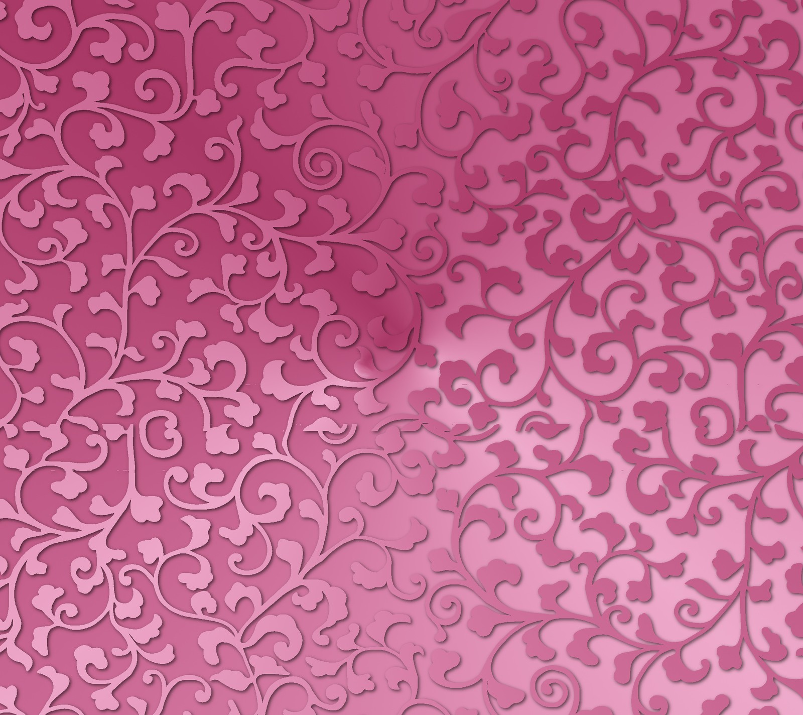 Descargar fondo de pantalla lindo, floral, degradado, rosa