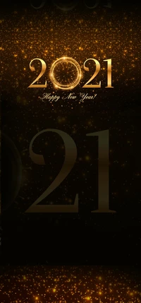 2021, happy new year, new year wallpaper