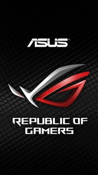 asus, rog, logotipo, gaming