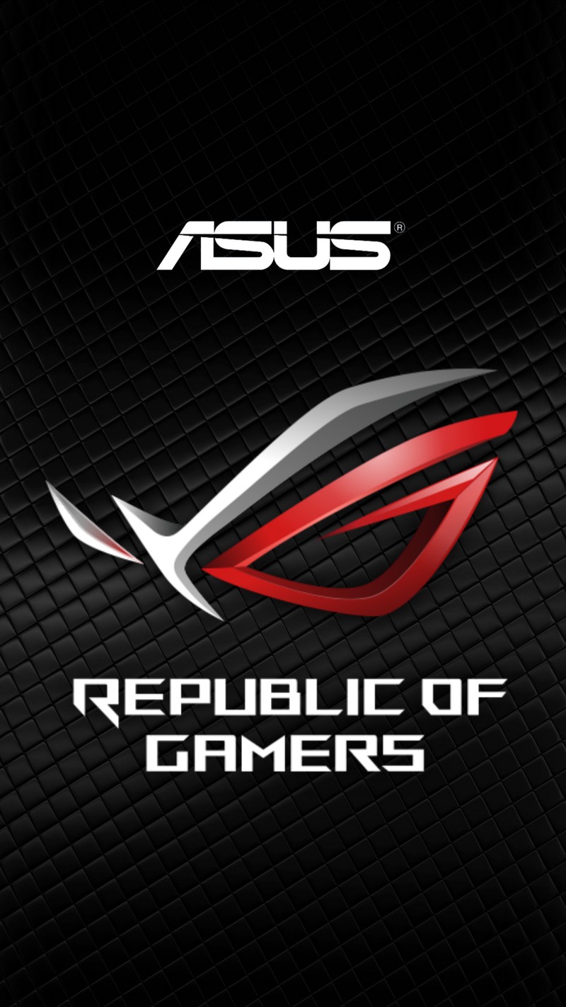 Логотип asus republic of gamer (asus, rog, логотип, игры, gaming)