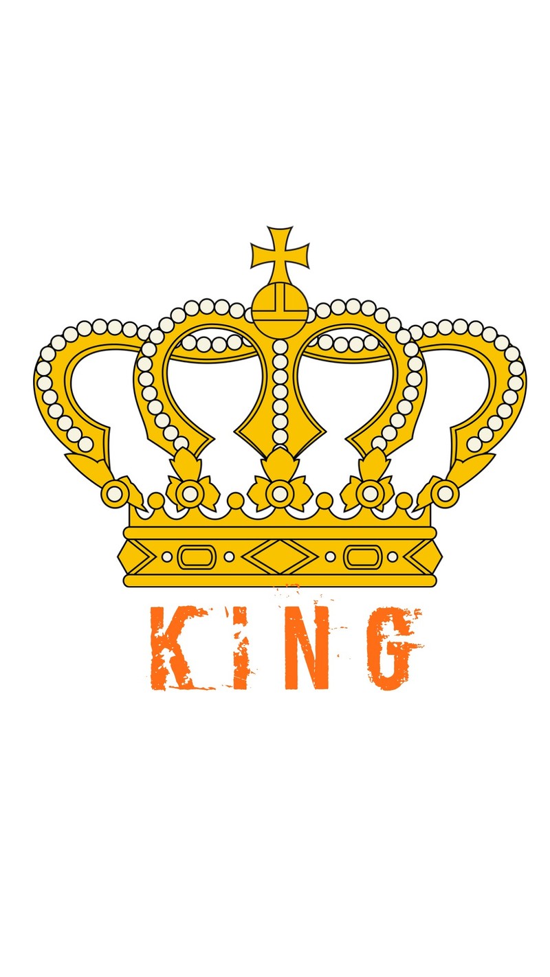 Близкий план короны с бриллиантом на ней (все, искусство, кот, король, king logo)