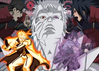 Epic Confrontation: Obito Uchiha and Naruto Clash Against Powerful Forces