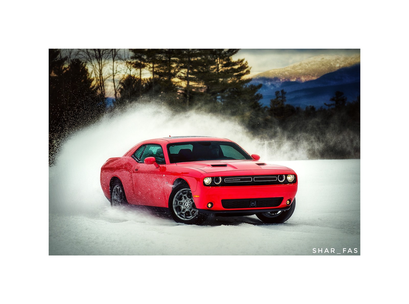 Lade auto, herausforderer, dodge, dodge challenger, neueste Hintergrund herunter