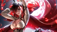 Ruby Rose: Die Dynamische Kraft von RWBY