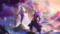 lol wild rift, video game, league of legennds, sett, master yi wallpaper