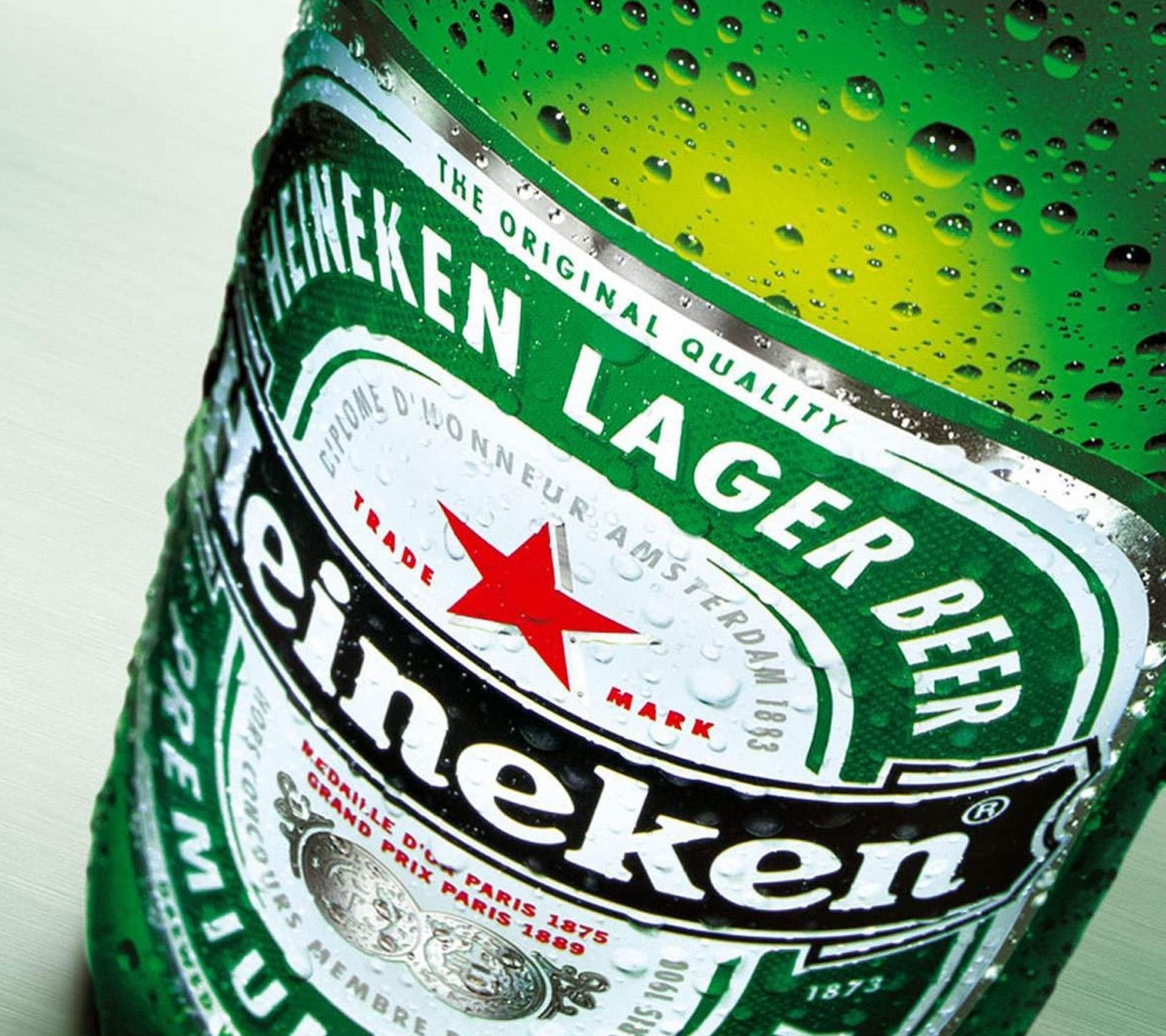 Скачать обои алкоголь, пиво, зелёный, хайникен, heineken