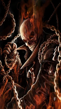 calavera, comics, fantasma, ghost rider, marvel wallpaper