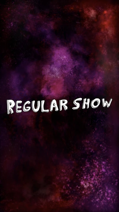 regular show, espace, mots