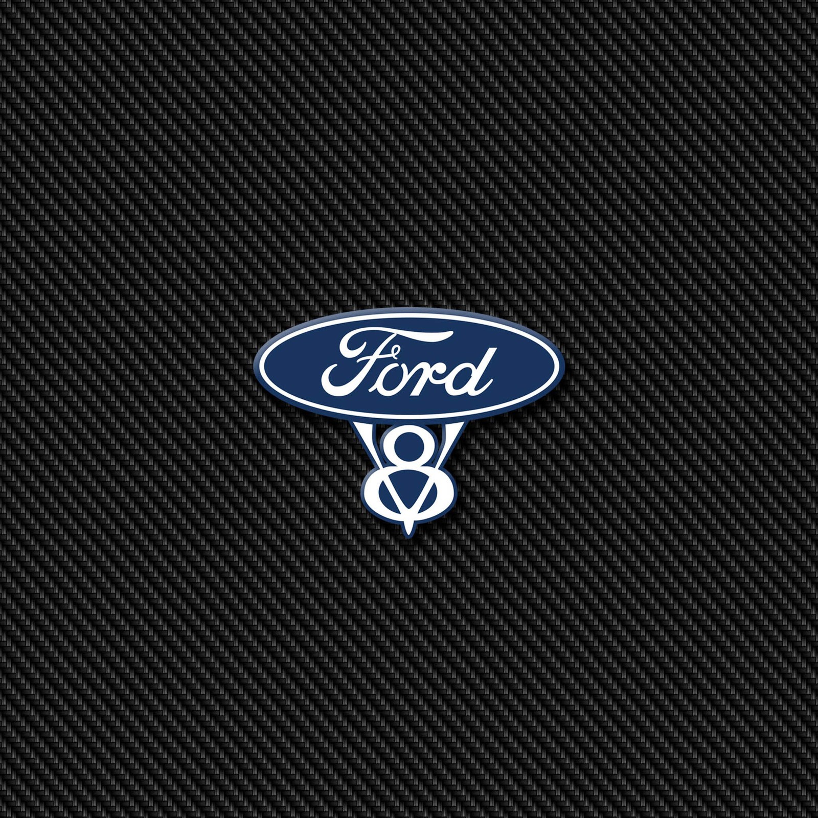 Um close do logotipo da ford em um fundo preto (distintivo, emblema, ford, logotipo)