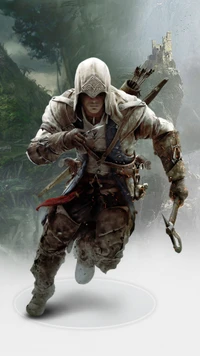 Assassin's Creed III : Connor Kenway en action