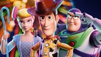 Toy Story 4: Woody, Buzz Lightyear, and Bo Peep Unite