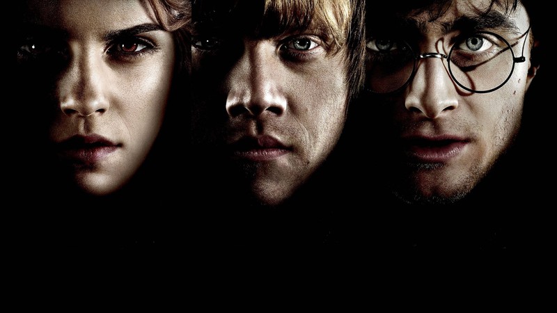 Гарри поттер и дары смерти (гермиона грейнджер, hermione granger, рон уизли, ron weasley, гарри поттер)