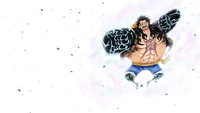 monkey d luffy, gear fourth, boundman, one piece, anime wallpaper