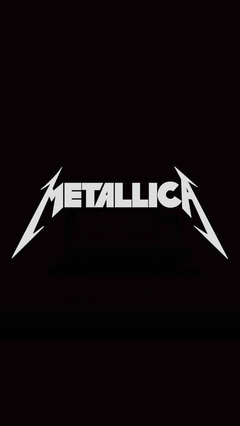 Логотип metallichead на черном фоне (группа, чёрный, металл, металлика, metallica)