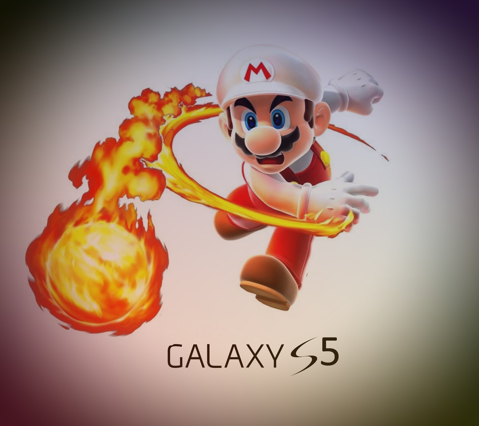 Téléchargez le fond d'écran galaxy s5, mario