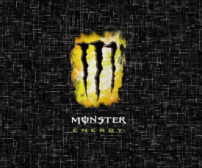 energie, logo, monster