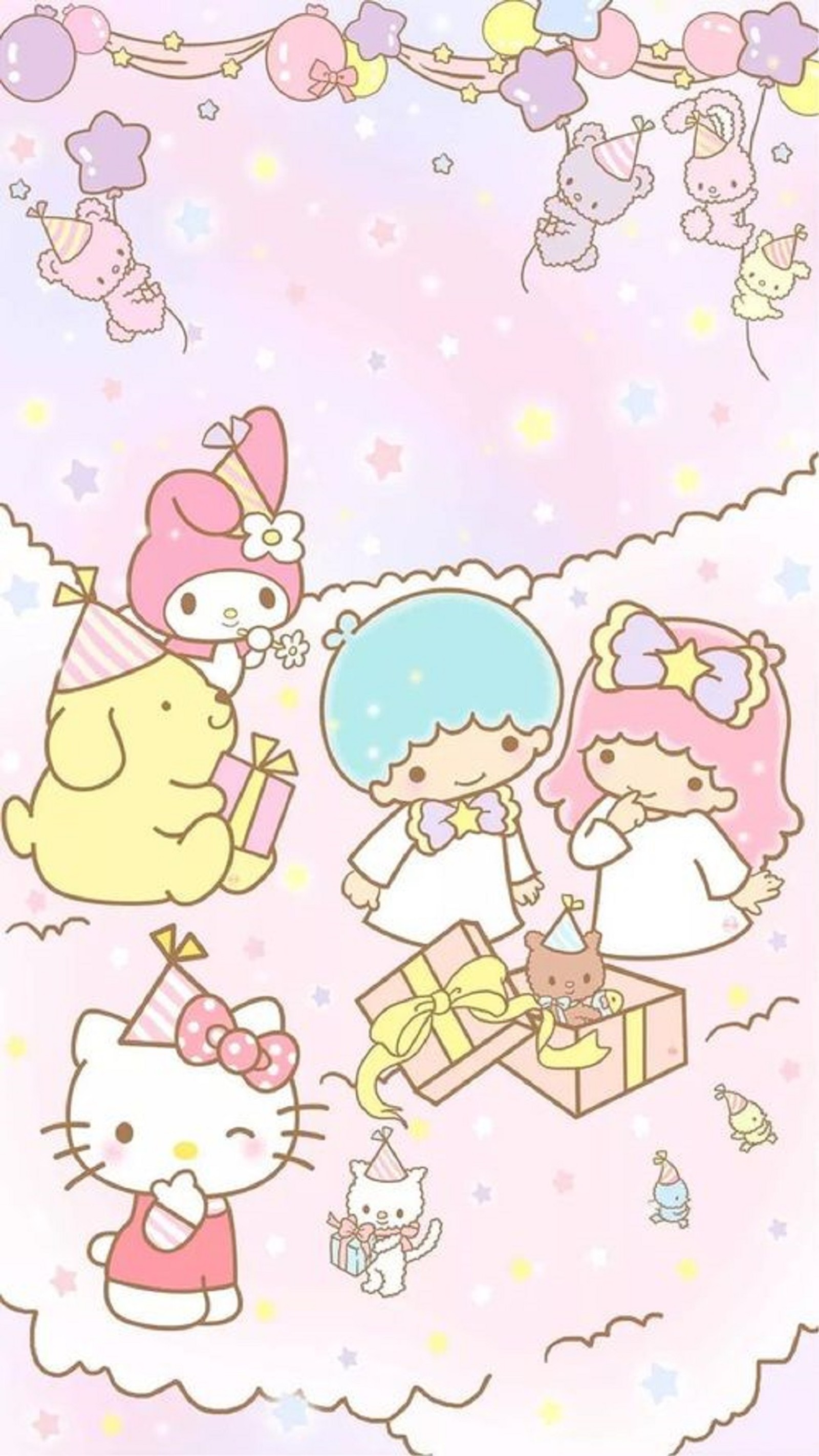 cartoon, my melody Download Wallpaper