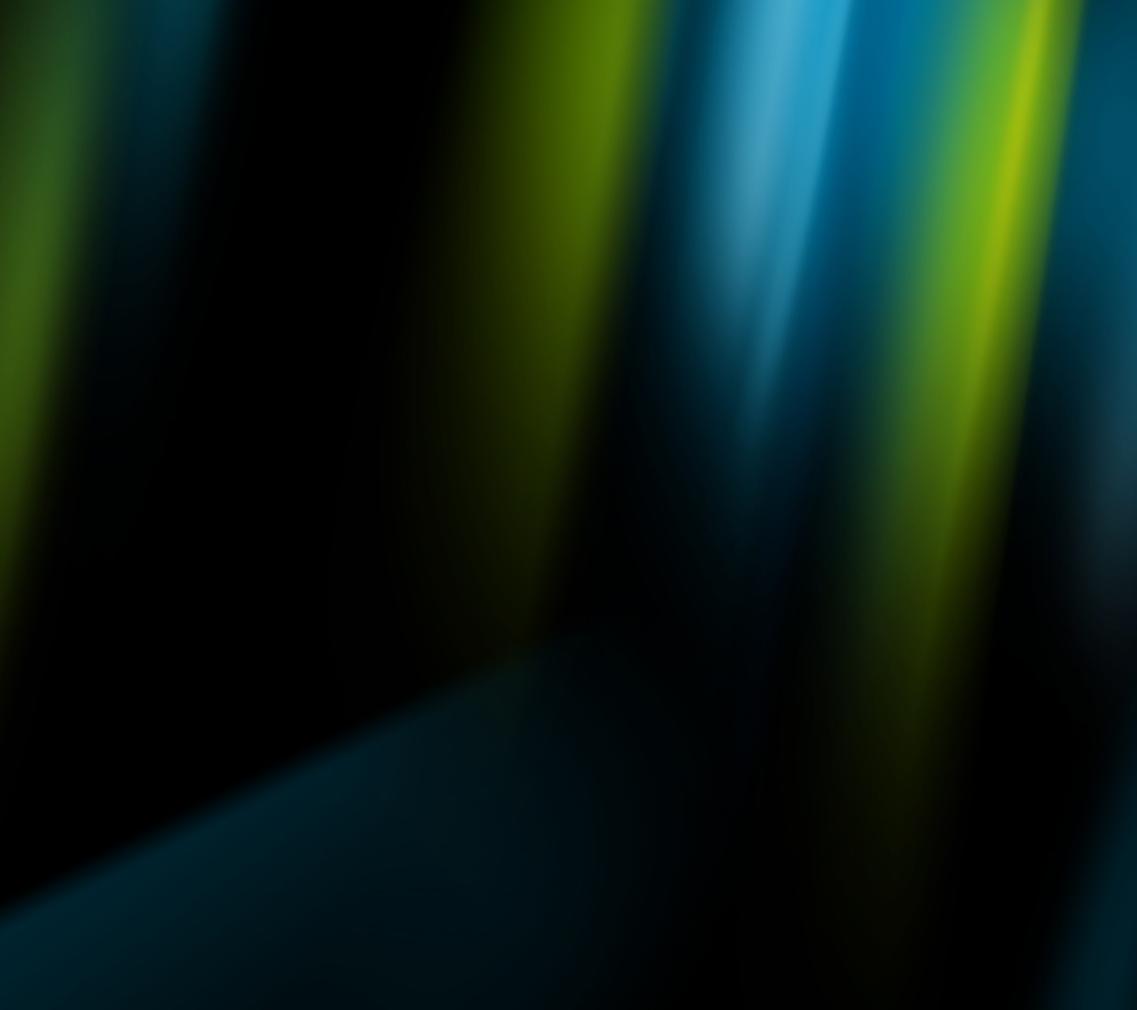 A close up of a blurry image of a blue and yellow background (abstract, hd)